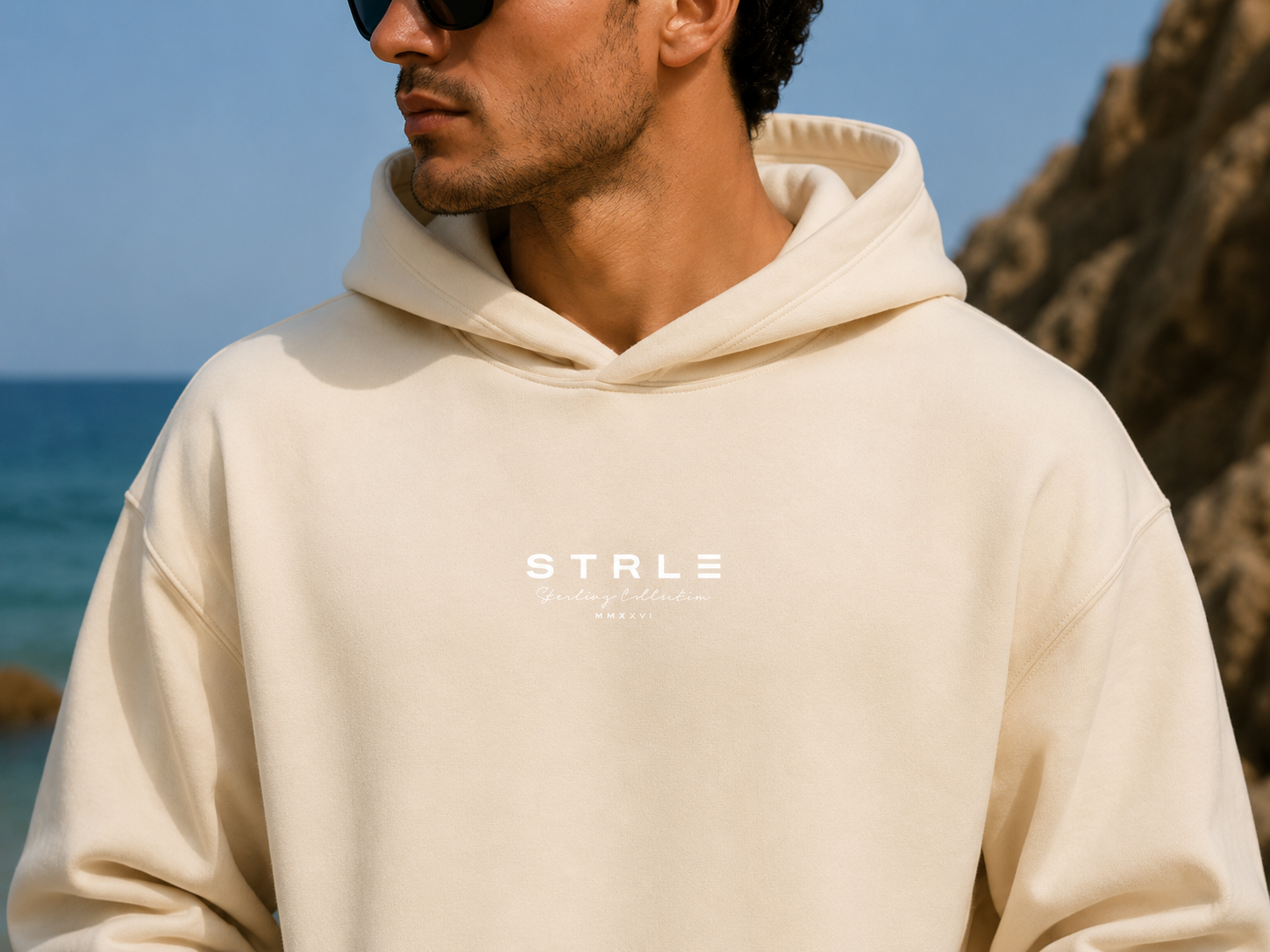 Sterling Collection Hoodie - Vintage Cream