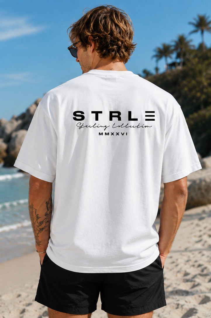 Sterling Collection Tee – White