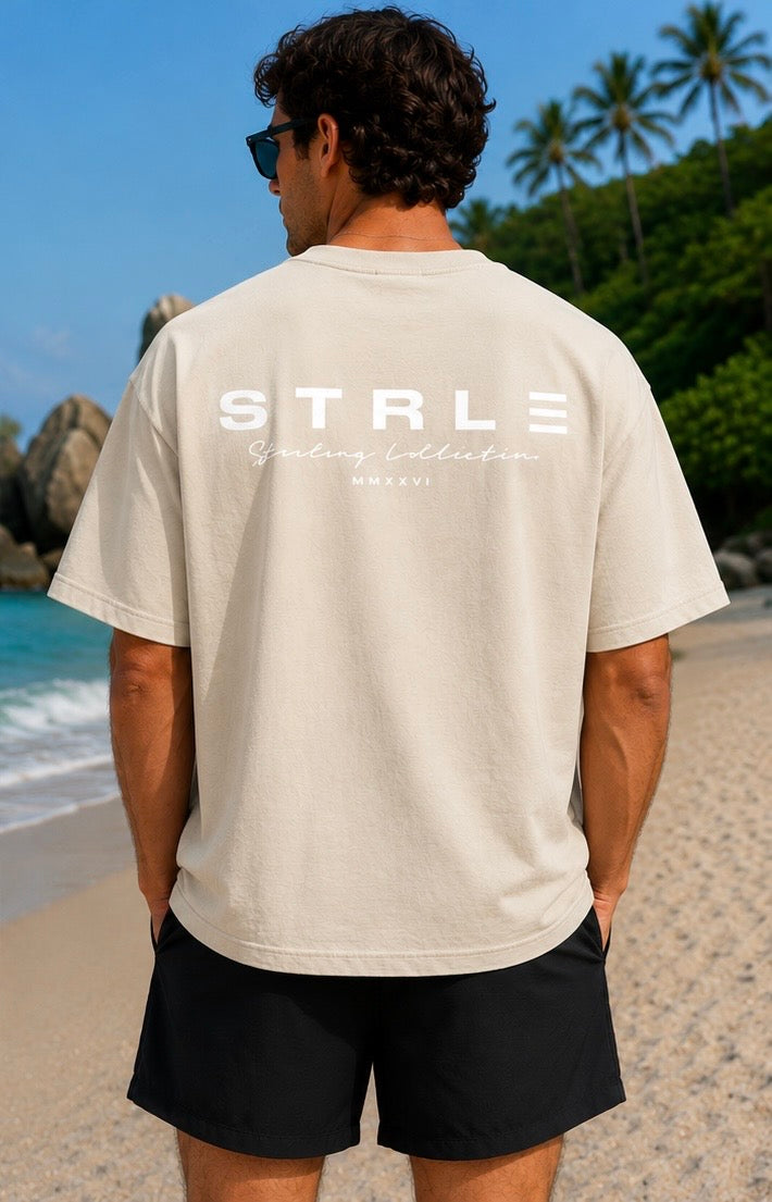 Sterling Collection Tee – Vintage Cream