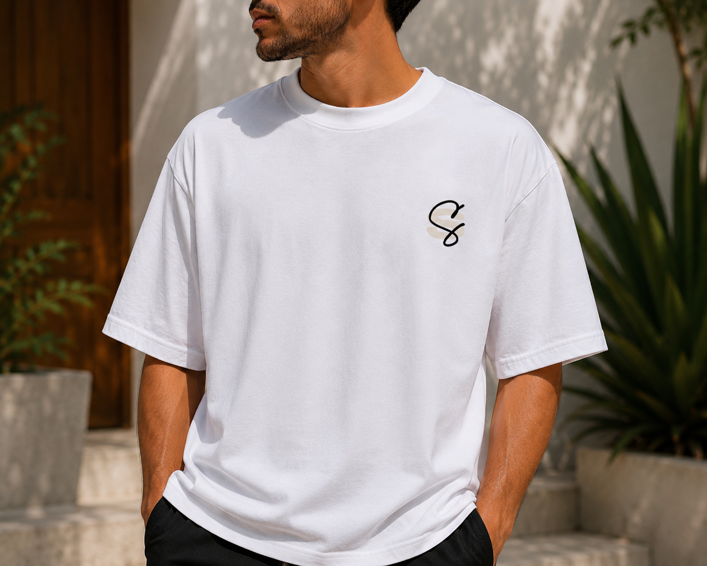 Sterling Signature Tee - White