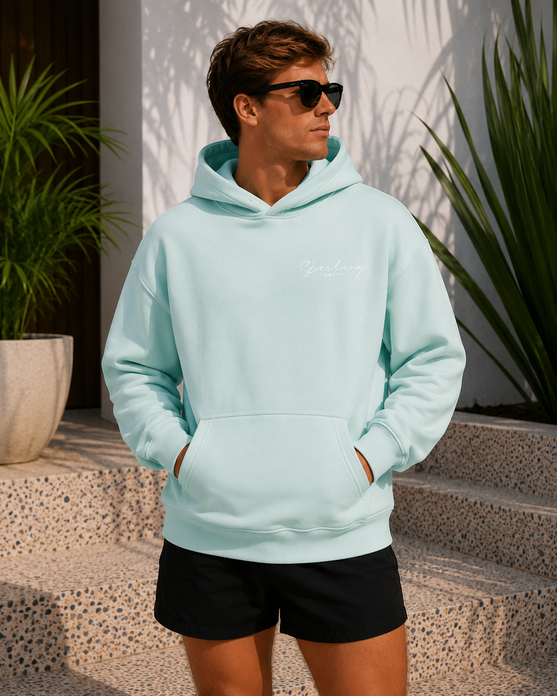 Sterling Signature Hoodie - Ice Mint