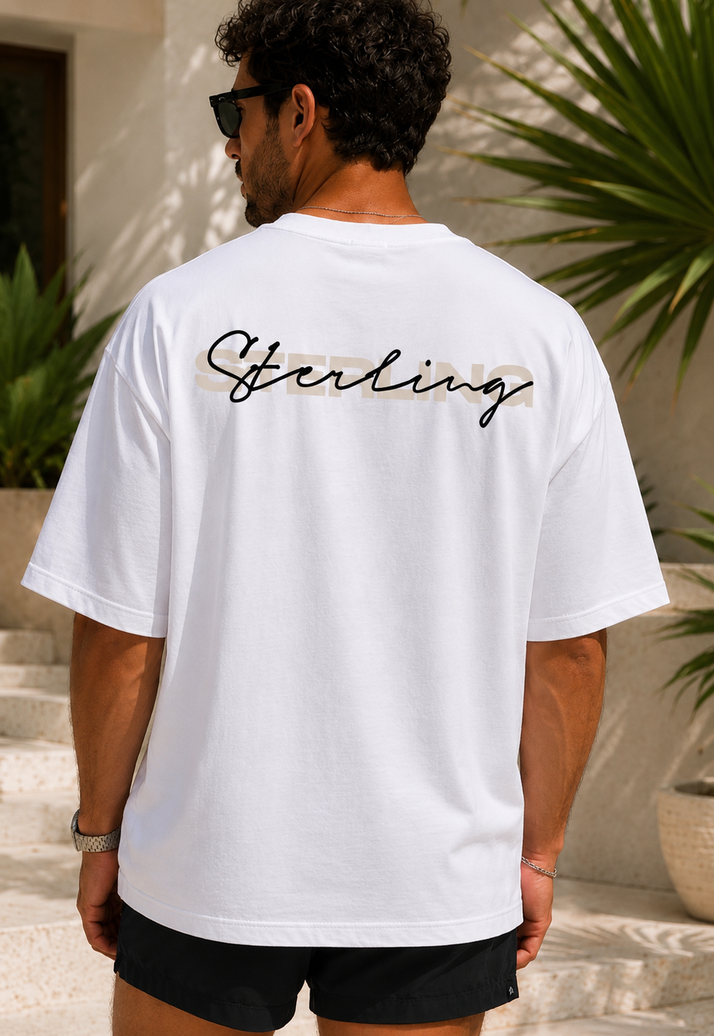 Sterling Signature Tee - White