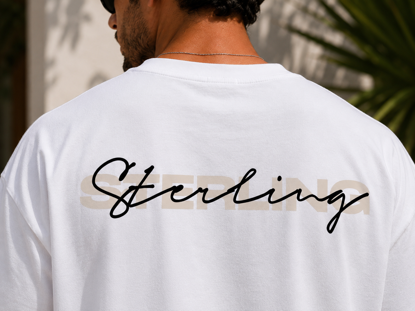 Sterling Signature Tee - White