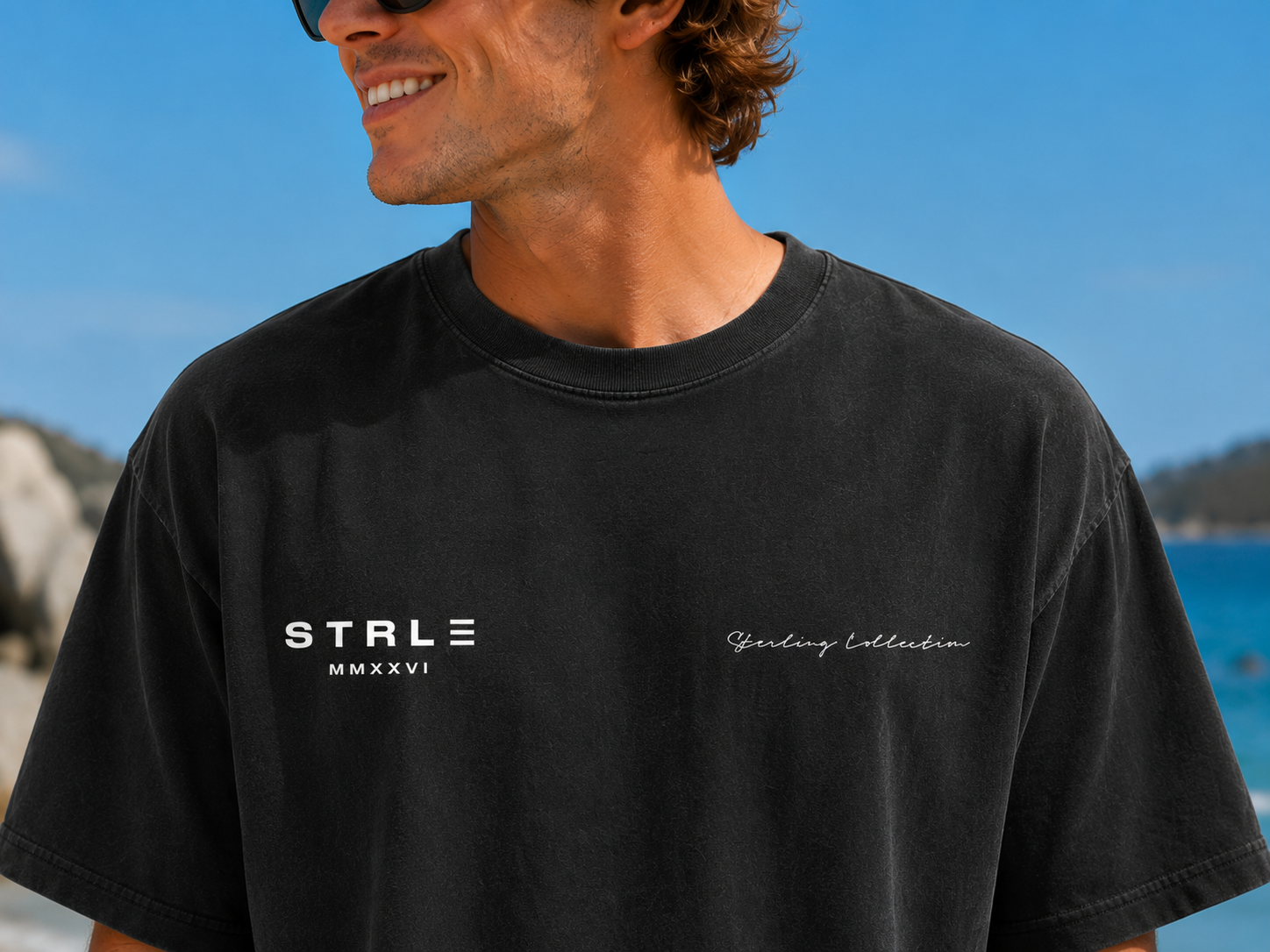 Sterling Collection Tee – Black