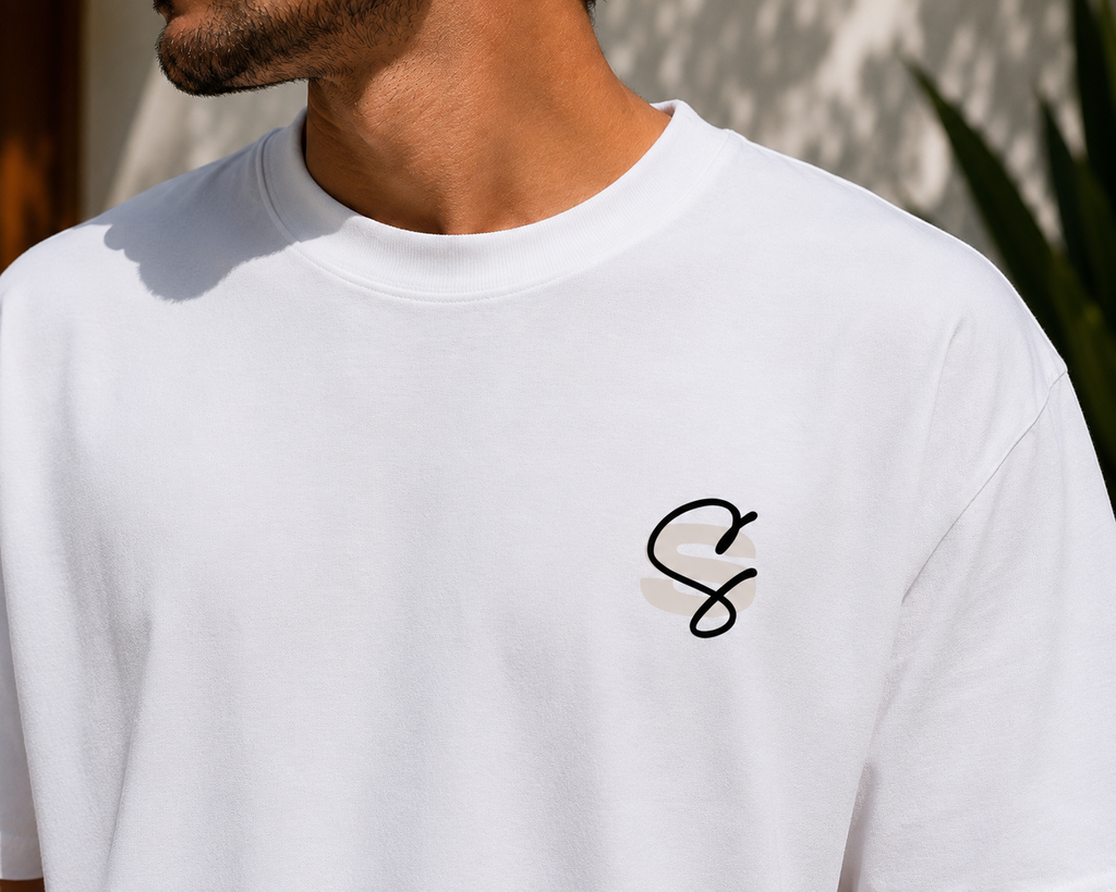 Sterling Signature Tee - White