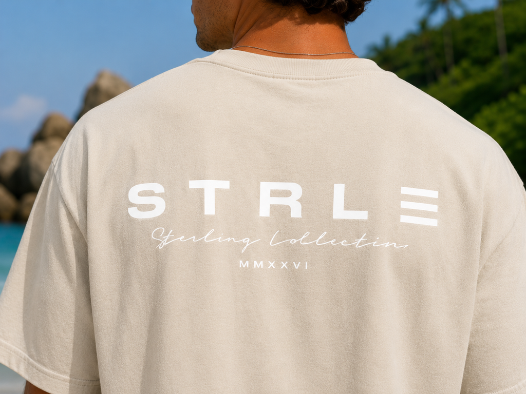 Sterling Collection Tee – Vintage Cream