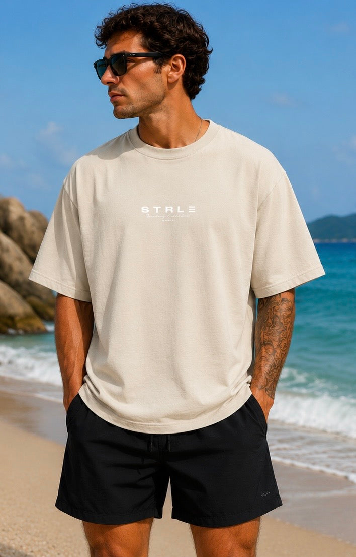 Sterling Collection Tee – Vintage Cream