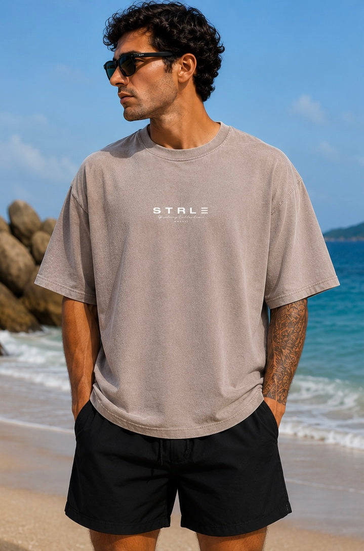 Sterling Collection Tee – Taupe