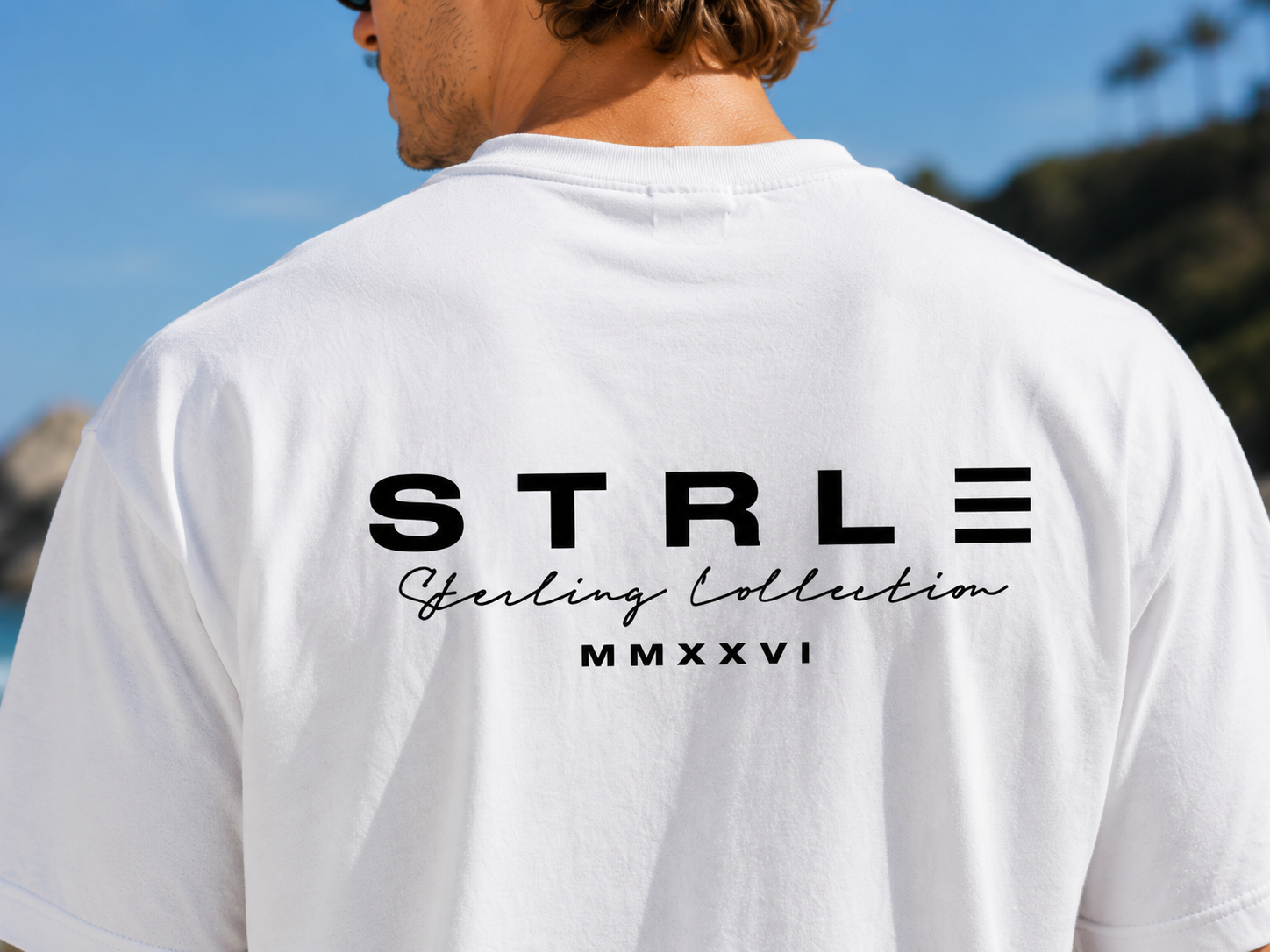 Sterling Collection Tee – White