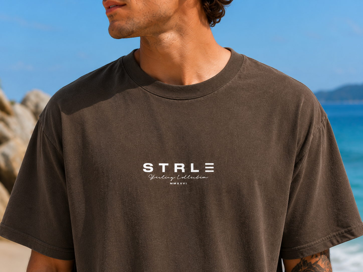 Sterling Collection Tee – Mocha