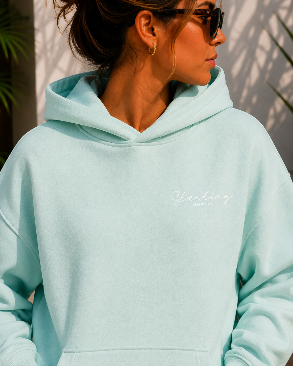 Sterling Signature Hoodie - Ice Mint